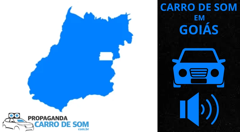 CARRO DE SOM EM GOI&Aacute;S